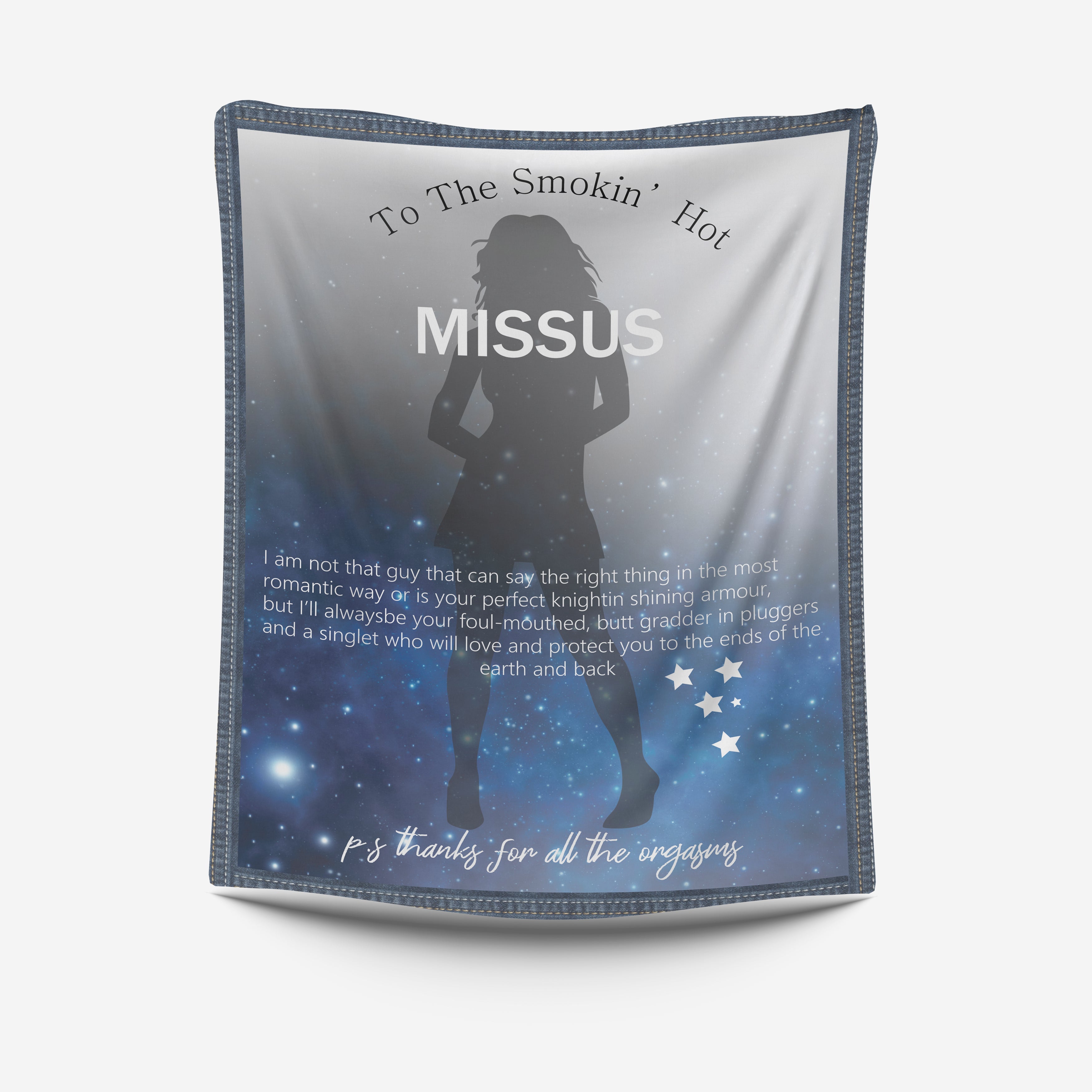 For A Missus, Blanket Design By Seerat