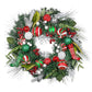 Artificial Christmas Wreath Pinecones Ornament