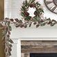 Christmas Berry Pinecone Vintage Decorations Wall Hanging Wreath