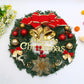 Christmas Decorations Wreath Wreath Window Arrangement