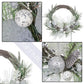 Artificial Mixed Foliage with Pine Cones Christmas Wreath, 28-Inch, Unlit
