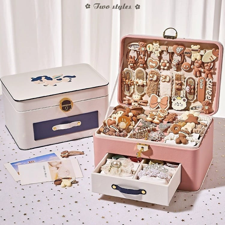 Charming Keepsake: Jewellery Storage Box for Baby Girls