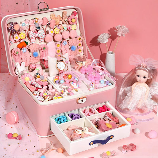 Baby Princess Hair Accessories Treasure Box