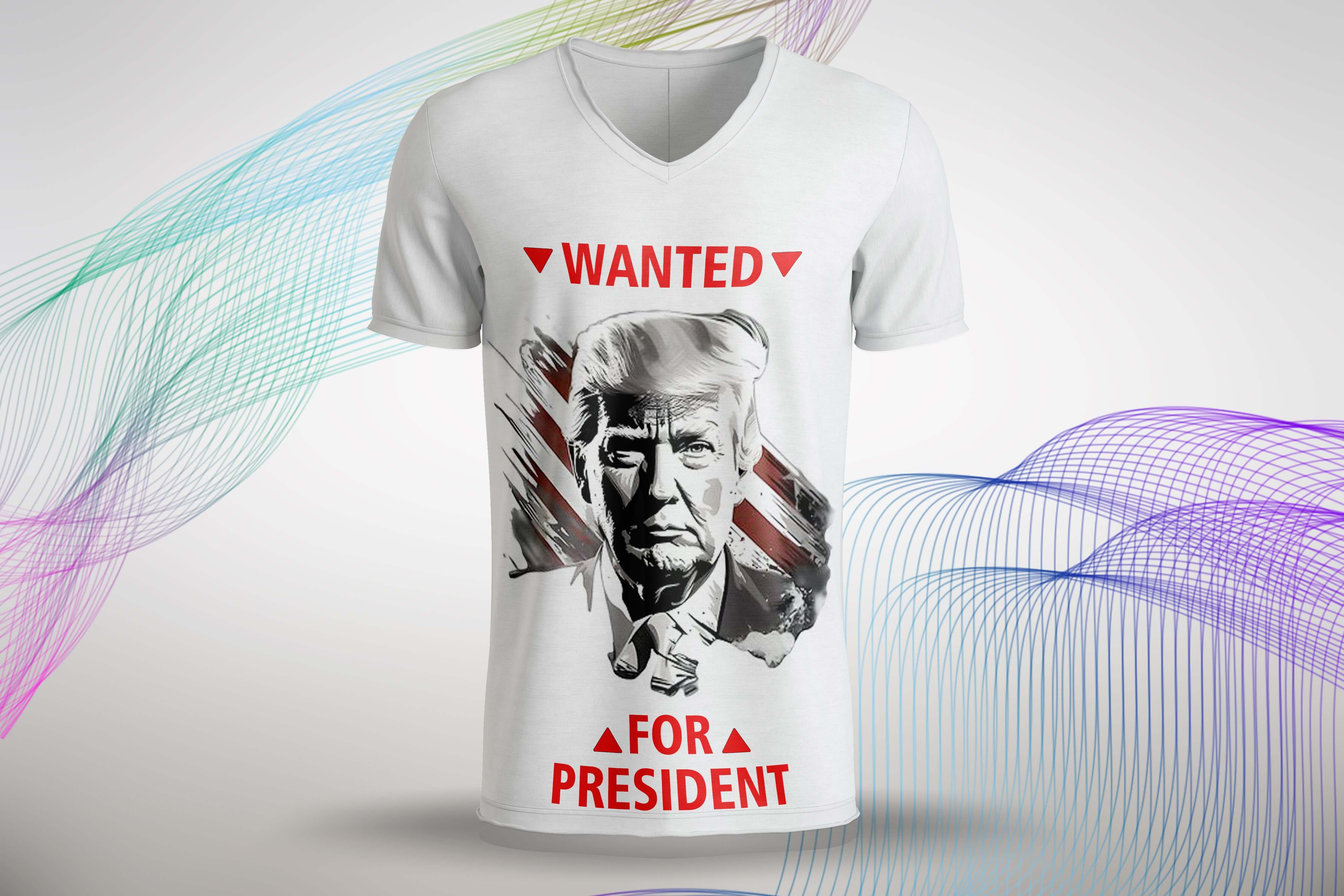 Trump Will Be Our President White T-Shirt Design