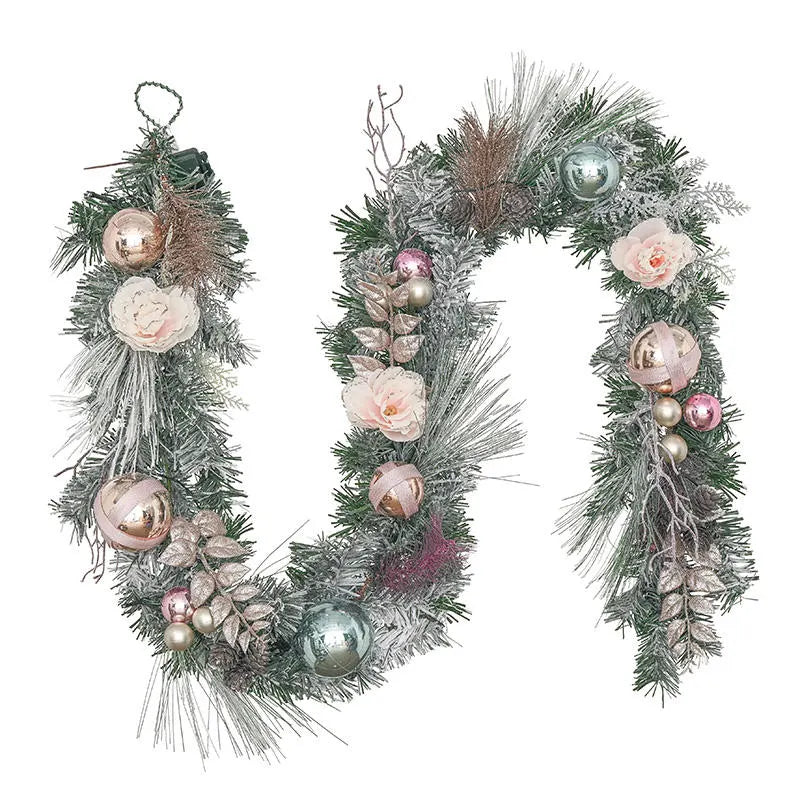 Xmas Fireplace Decoration Holiday Artificial Christmas Garland