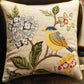 Pillows for Farmhouse, Living Room Throw Pillows, Decorative Sofa Pillows, Bird Throw Pillows, Embroidery Throw Pillows, Rustic Pillows for Couch