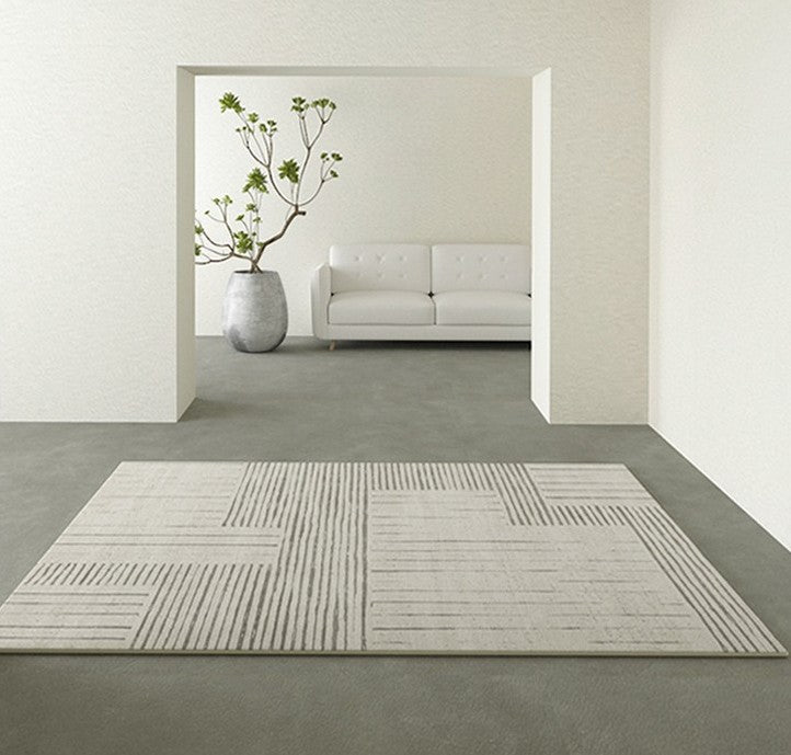 Bedroom Geometric Area Rugs, Contemporary Area Rugs for Bathroom, Living Room Floor Rugs, Large Floor Rugs for Dining Room, Modern Floor Rugs