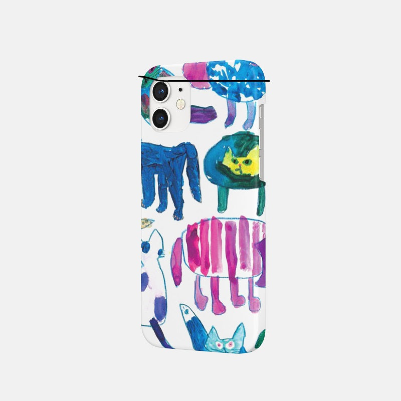 Doodle cartoon suitable phone case