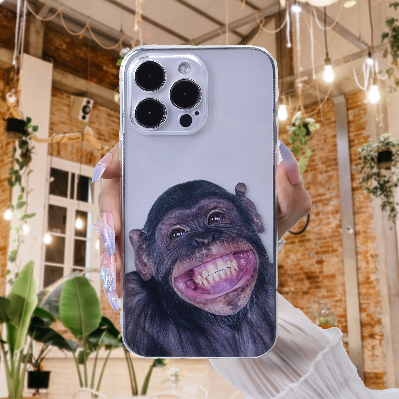 Cute Orangutan Pattern Phone Case