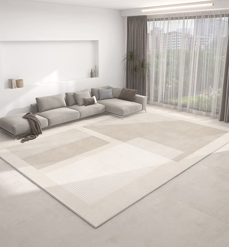 Contemporary Abstract Modern Rugs in Bedroom, Dining Room Modern Rugs, Modern Living Room Rug Placement Ideas, Modern Floor Carpets for Dining Room