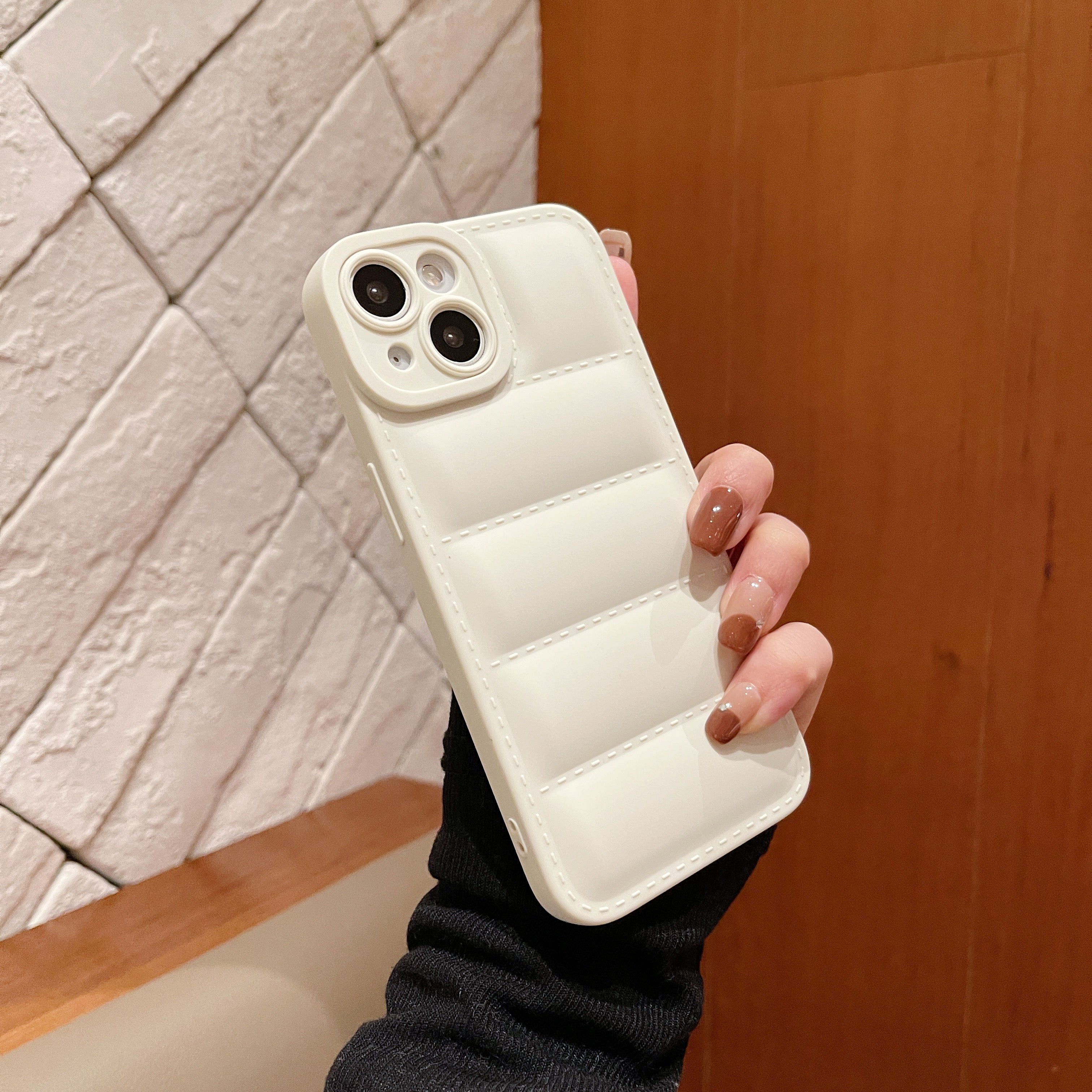 Puffer Luxury Down Jacket Phone Case