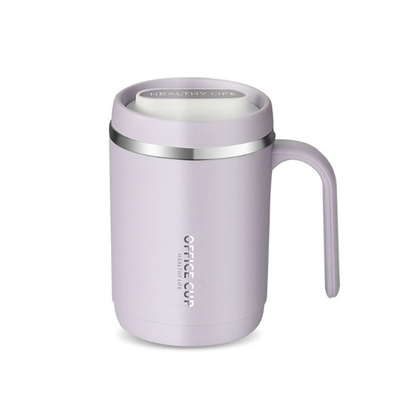 Mug - Stainless Steel Spill Proof Slip Lid Durable Coffee Mug