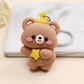 1pc Car Key Chain, Cartoon Bear Key Chain