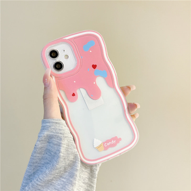 Fashion Candy Ice Cream Protective Mobile Phone Back Cover Case