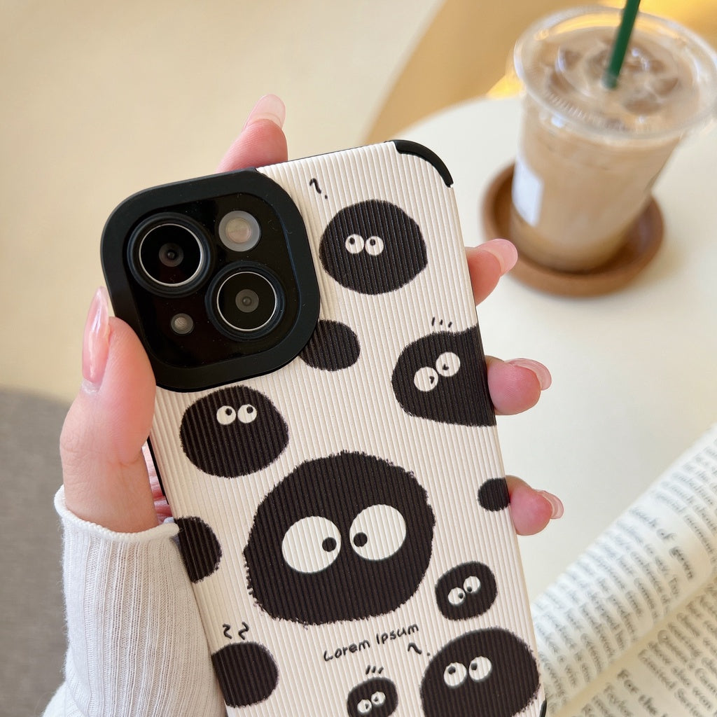 Cute Briquettes Pattern Soft Case Compatible For Phone Case