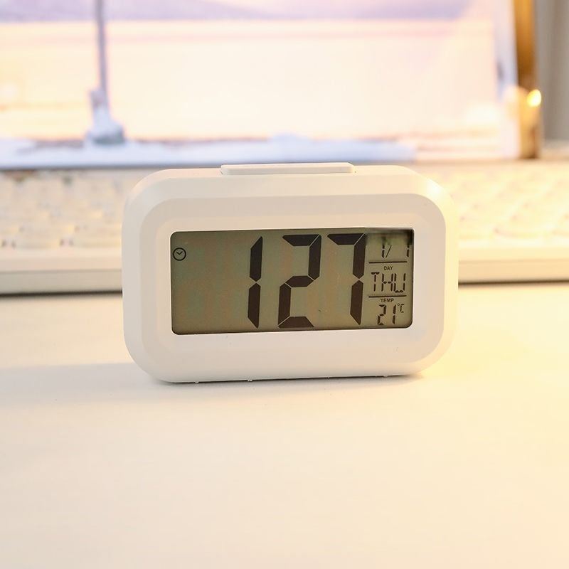 Mini Clock, Student Dorm Desk Multifunctional Electronic Alarm Clock