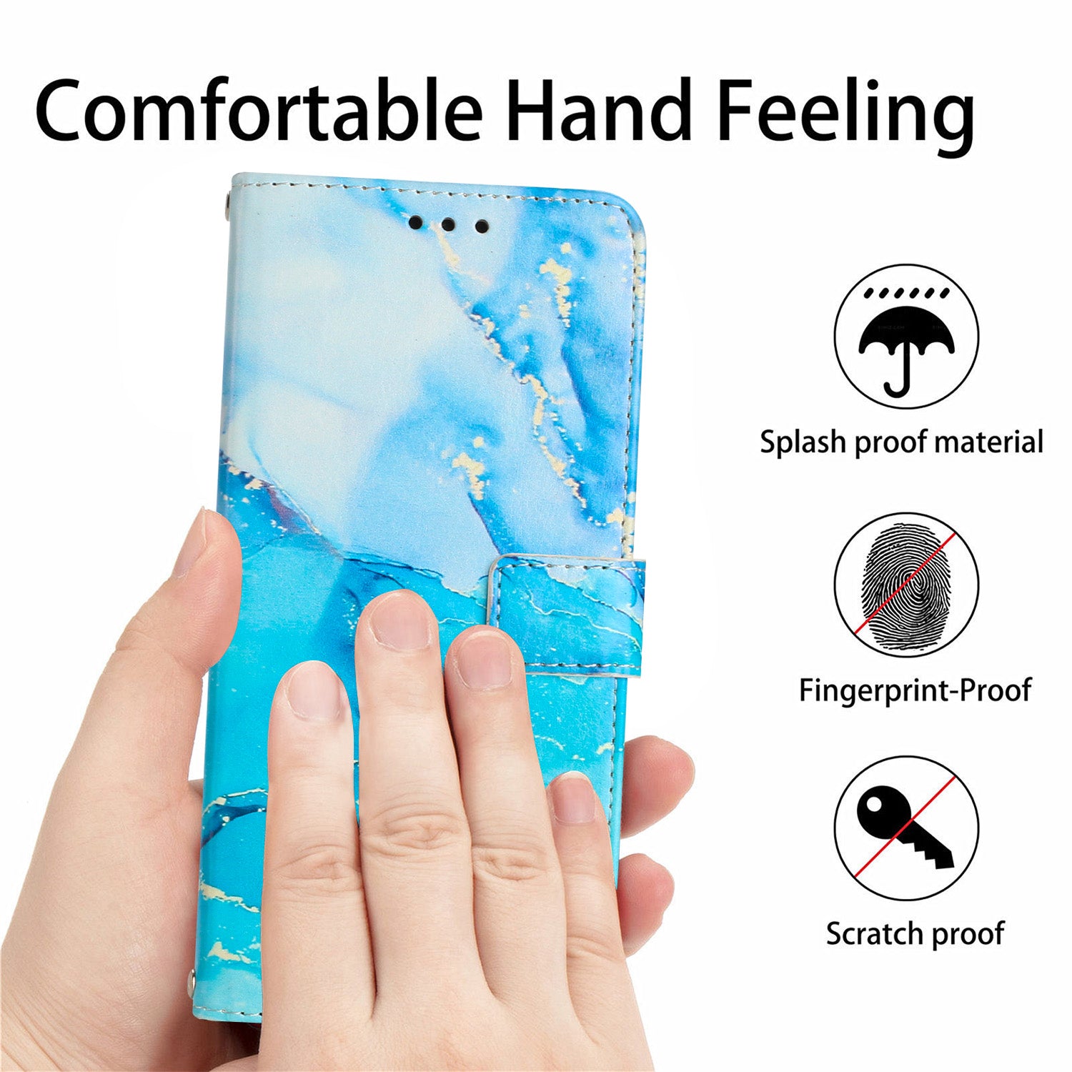 Printed Wallet Phone Case