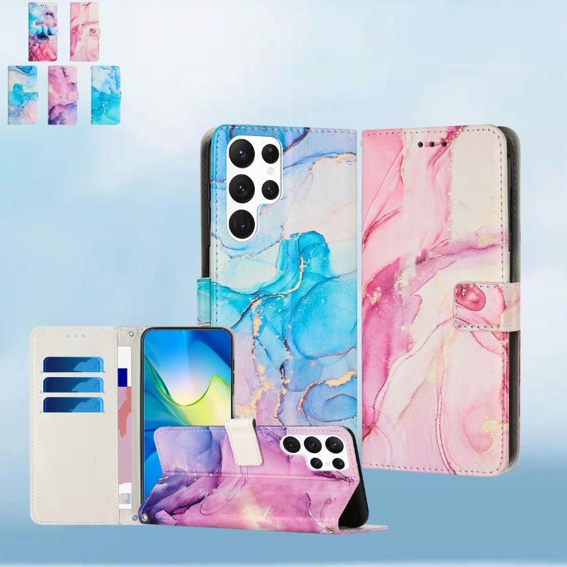 Printed Wallet Phone Case