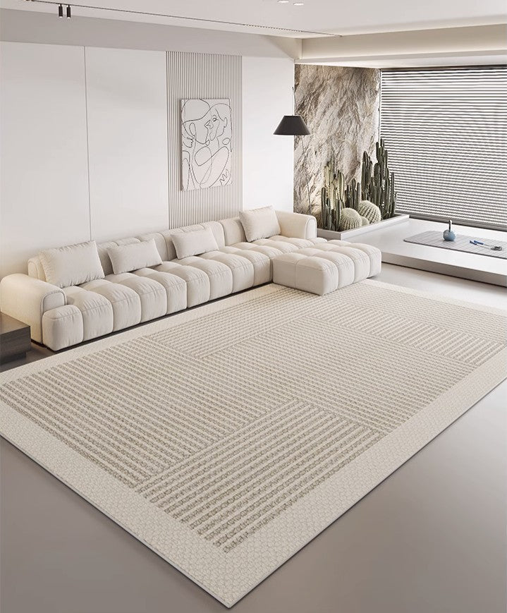 Contemporary Modern Rugs for Living Room, Geometric Modern Rugs for Dining Room, Abstract Modern Rugs for Interior Design