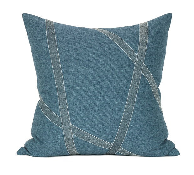 Decorative Modern Throw Pillows, Blue Throw Pillows for Couch, Modern Throw Pillows for Living Room, Modern Sofa Pillows