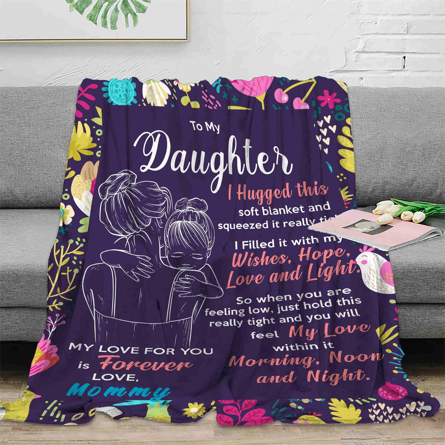 Blanket - Purple for daughter