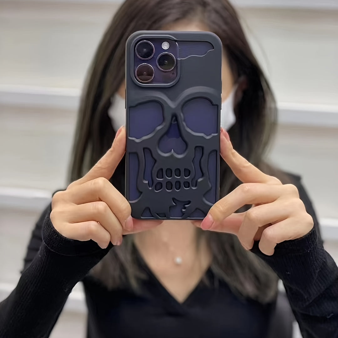 Black Cool Skull Phone Case