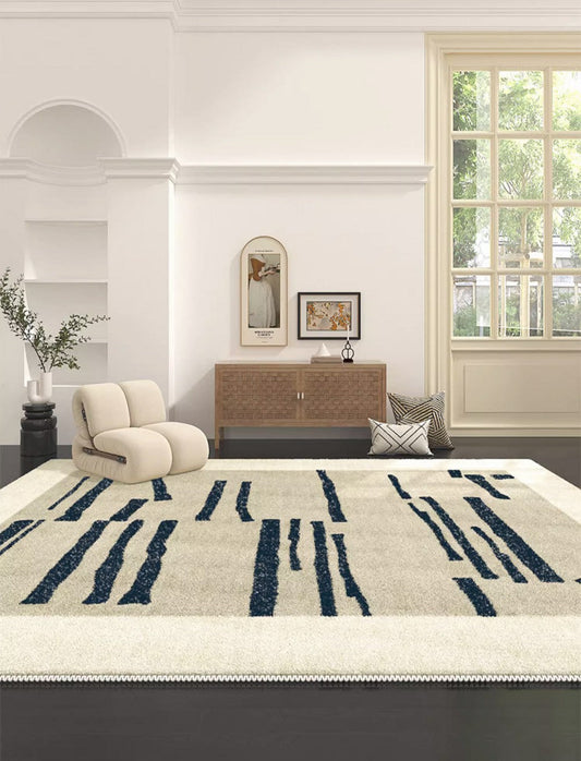 Contemporary Modern Rugs Next to Bed, Bathroom Area Rugs, Dining Room Modern Floor Carpets, Abstract Modern Rugs for Living Room, Modern Rug Ideas for Bedroom