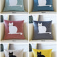 Lovely Cat Pillow Covers for Kid's Room, Modern Sofa Decorative Pillows, Cat Decorative Throw Pillows for Couch, Modern Decorative Throw Pillows