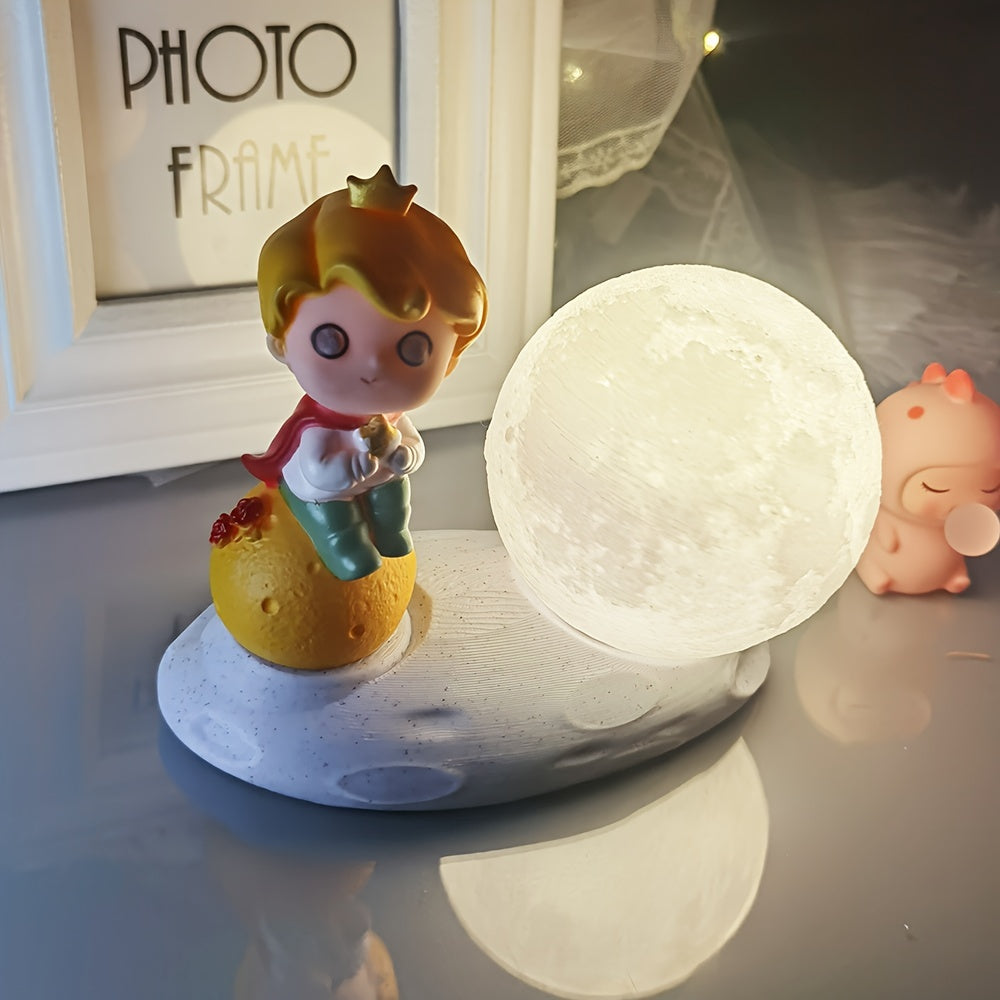 Table lamp - a princess/prince style touch-sensitive dimmable light