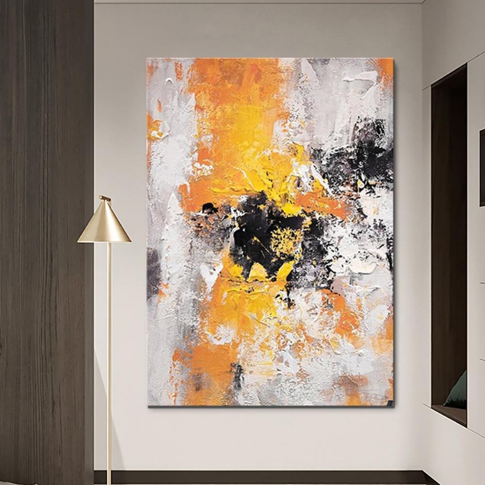 Abstract Acrylic Paintings for Living Room, Modern Contemporary Artwork, Buy Paintings Online, Heavy Texture Canvas Art