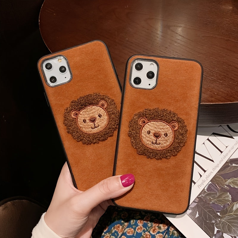 Cartoon Lion Mobile Phone Protective Case, Drop Protection