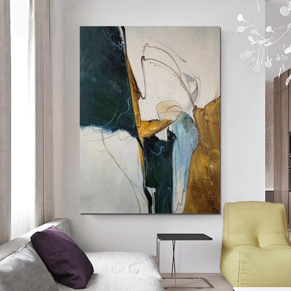 Large Abstract Paintings on Canvas, Hand Painted Canvas Art, Acrylic Paintings for Living Room, Large Painting for Sale