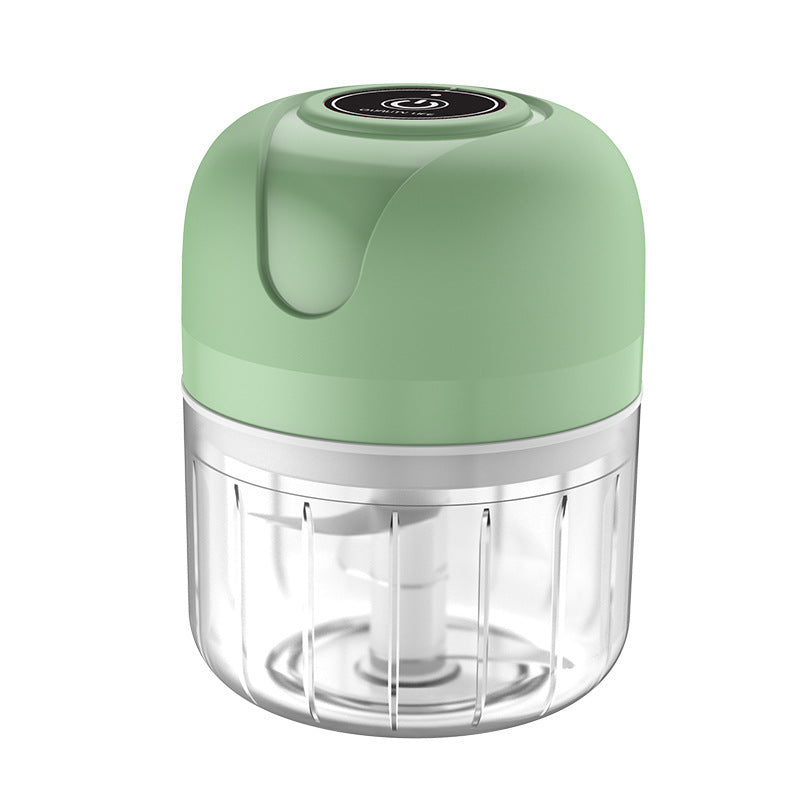 Vegetable Chopper - Handheld Electric Vegetable Chopper Electric Mini Food Processor with Brush