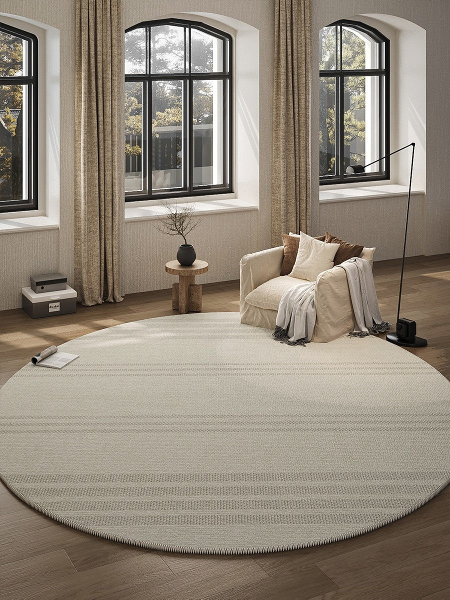 Coffee Table Rugs, Contemporary Area Rugs for Bedroom, Round Area Rugs for Dining Room, Circular Modern Area Rug, Large Modern Rugs for Living Room