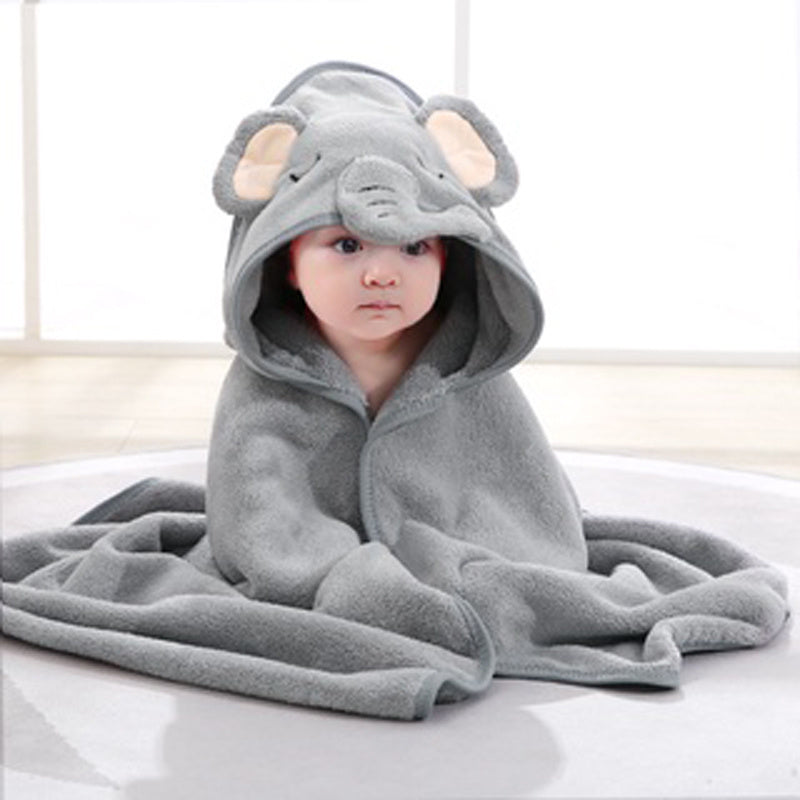 Newborn Cartoon Animal Baby Bath Towel