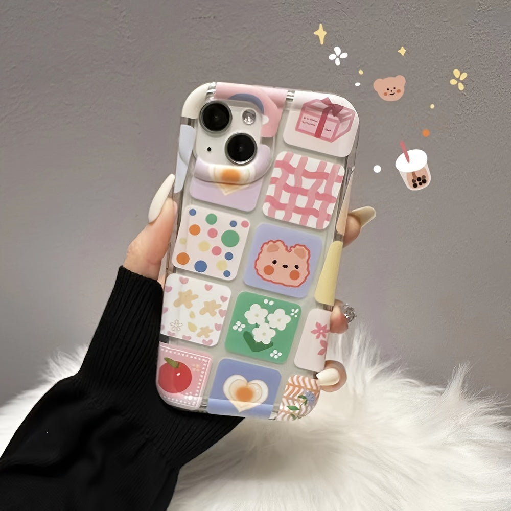 Colorful Cartoon Mobile Phone Back Cover Case