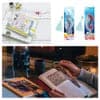 2pcs Diamond Painting Bookmark DIY Hippocampus Leather Tassel Book Marks Craft ktclubs.com