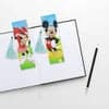 2pcs Diamond Painting Bookmark DIY Mickey Mouse Leather Tassel Book Marks Craft ktclubs.com