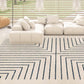 Runner Rugs Next to Bed, Contemporary Rugs for Living Room, Bathroom Runner Rugs, Bohemian Stripe Floor Carpets, Large Modern Rugs for Dining Room