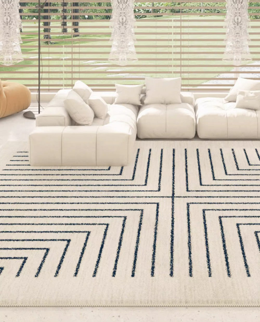 Runner Rugs Next to Bed, Contemporary Rugs for Living Room, Bathroom Runner Rugs, Bohemian Stripe Floor Carpets, Large Modern Rugs for Dining Room