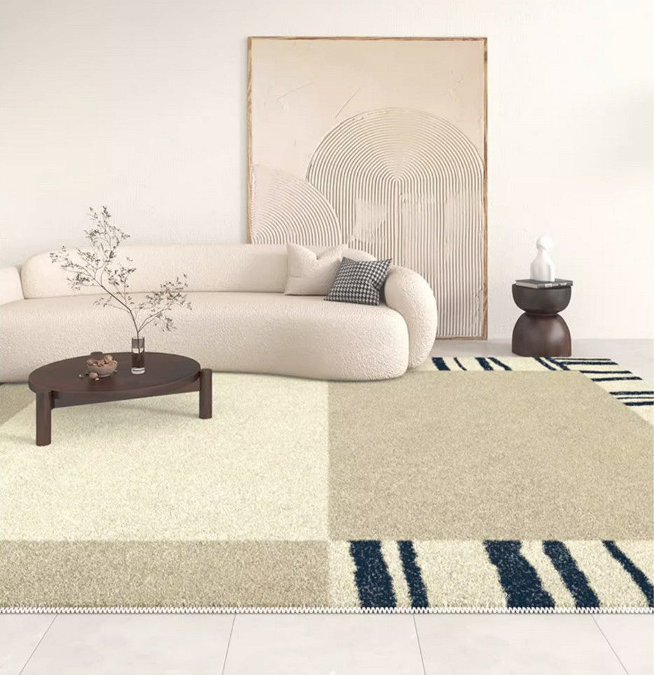 Dining Room Modern Floor Carpets, Abstract Modern Rugs for Living Room, Contemporary Modern Rugs Next to Bed, Bathroom Area Rugs, Modern Rug Ideas for Bedroom