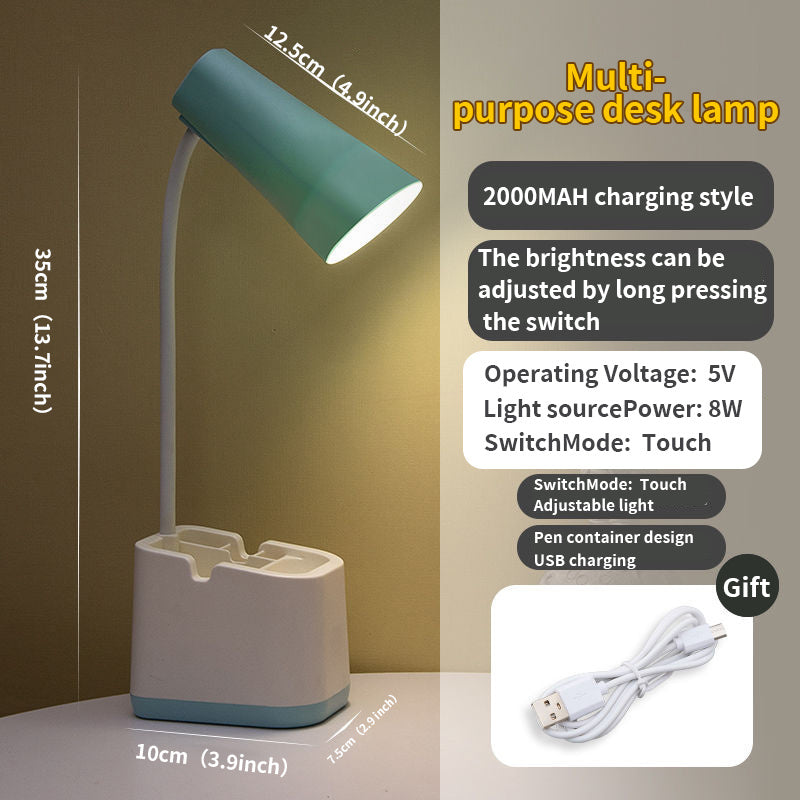 Desk lamp - Adjustable brightness and colour temperature, rechargeable