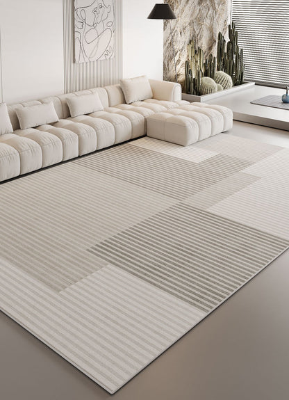 Abstract Contemporary Area Rugs for Bedroom, Geometric Modern Rugs for Dining Room, Large Modern Living Room Rugs, Dining Room Floor Carpets