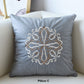 Modern Sofa Pillows, Flower Pattern Decorative Throw Pillows, Contemporary Throw Pillows, Large Decorative Pillows for Living Room