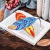 3PCS DIY Diamond Painting Feather Shape Bookmark ktclubs.com