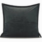 Large Grey Black Decorative Throw Pillows, Contemporary Square Modern Throw Pillows for Couch, Large Modern Sofa Pillows, Simple Throw Pillow for Interior Design