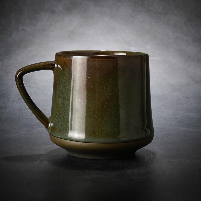 Large Pottery Coffee Cup, Ceramic Coffee Mug, Latte Coffee Cup, Large Tea Cup, Handmade Coffee Cup