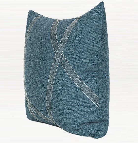 Decorative Modern Throw Pillows, Blue Throw Pillows for Couch, Modern Throw Pillows for Living Room, Modern Sofa Pillows