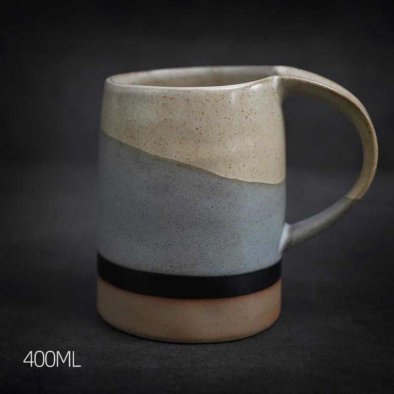 Large Pottery Coffee Cup, Handmade Coffee Cup, Ceramic Coffee Mug, Latte Coffee Cup, Large Tea Cup