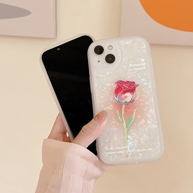 Rose And Tulips  Shell Mobile Phone Case